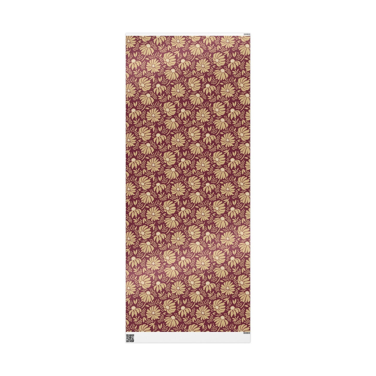 Gift Wrap | Maroon & Gold | Bellis