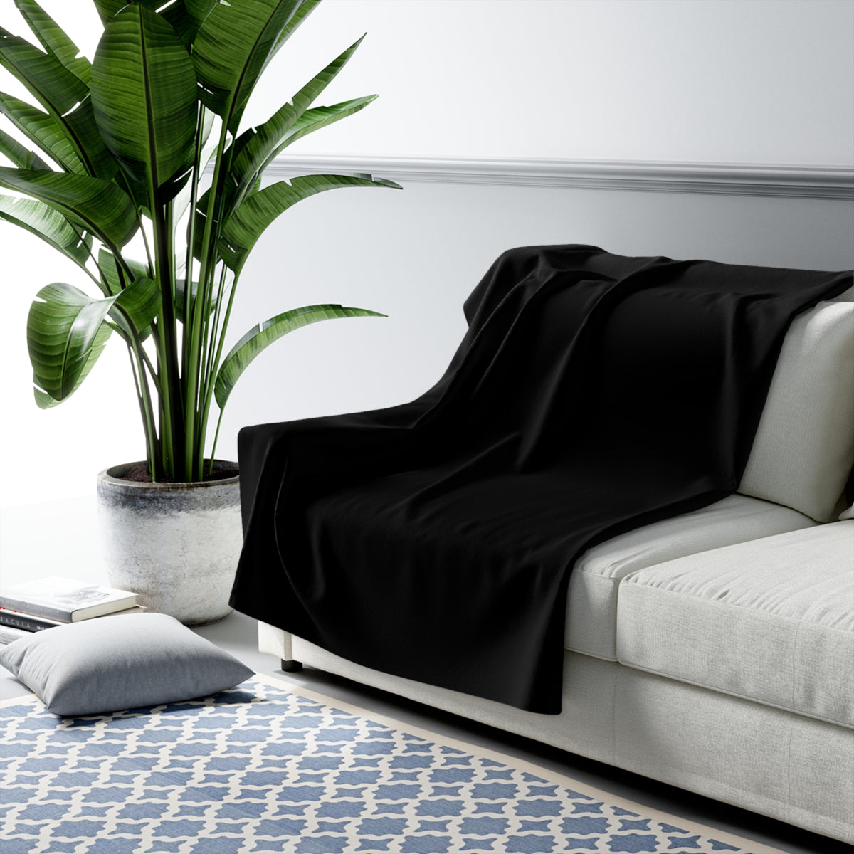 Sherpa Blanket | Columbia, South Carolina | Dark (Blue)
