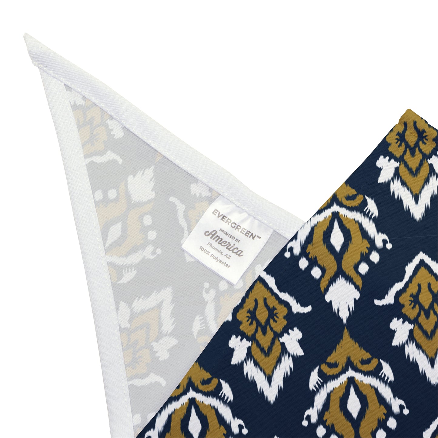 Pet Bandana | Notre Dame, Indiana | Ikat