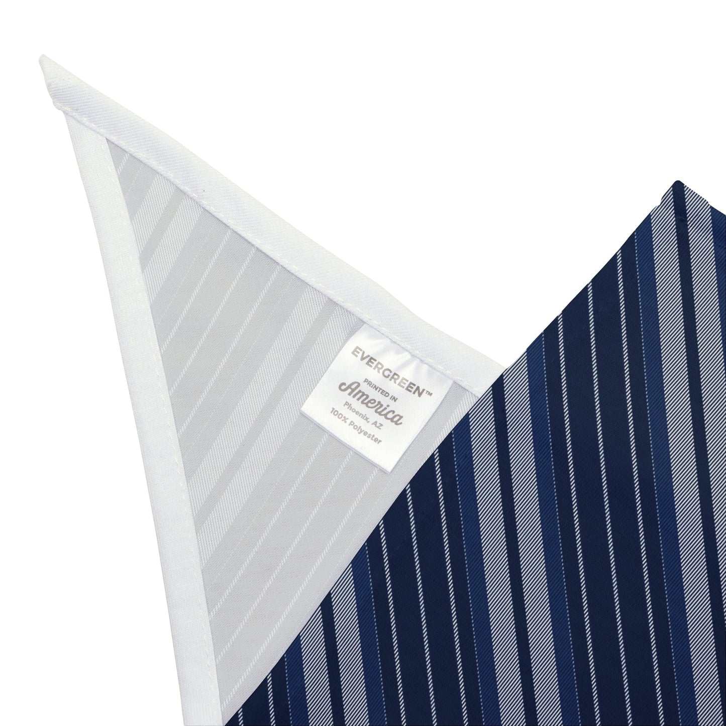 Pet Bandana | Navy & White | Stripe