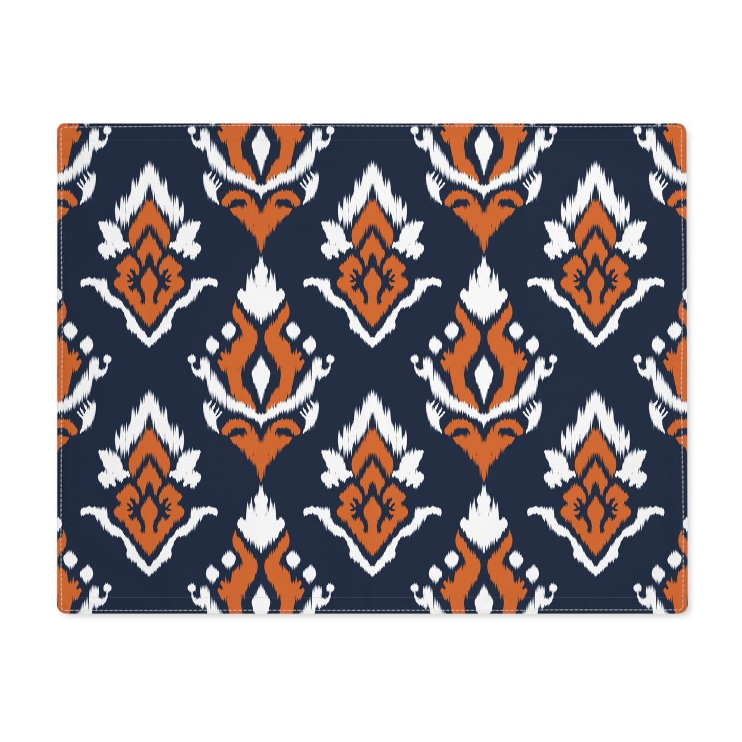 Placemat | Orange & Blue | Ikat