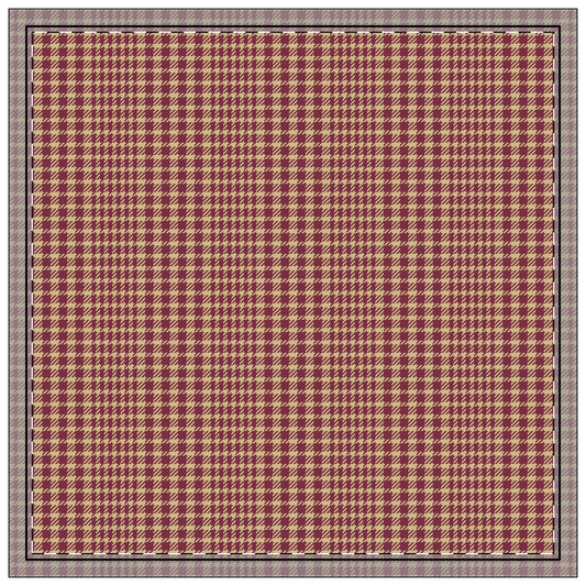 Napkins | Maroon & Gold | Tweed