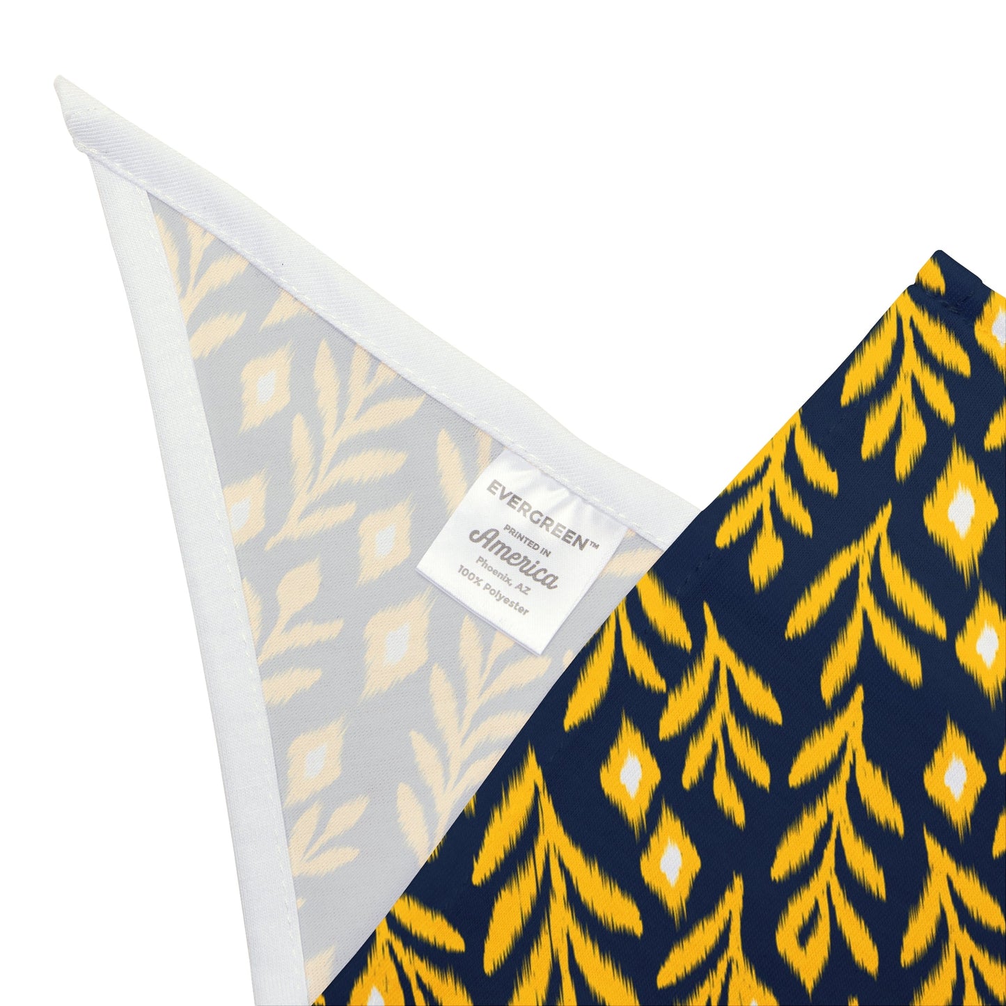 Pet Bandana | Yellow & Blue | Laurel