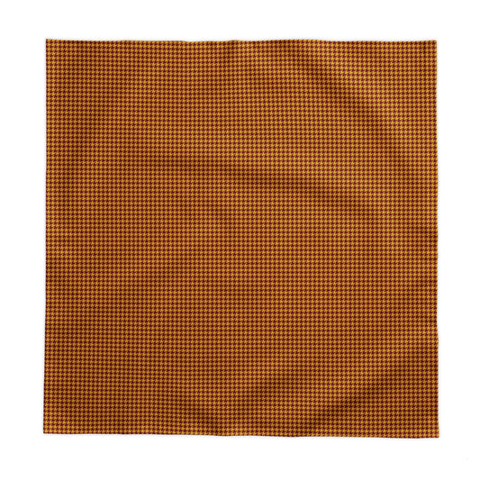 Tablecloth | Red & Yellow | Houndstooth