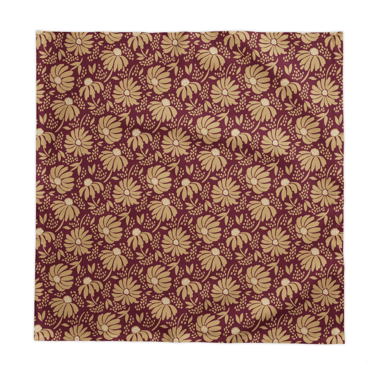 Tablecloth | Maroon & Gold | Bellis