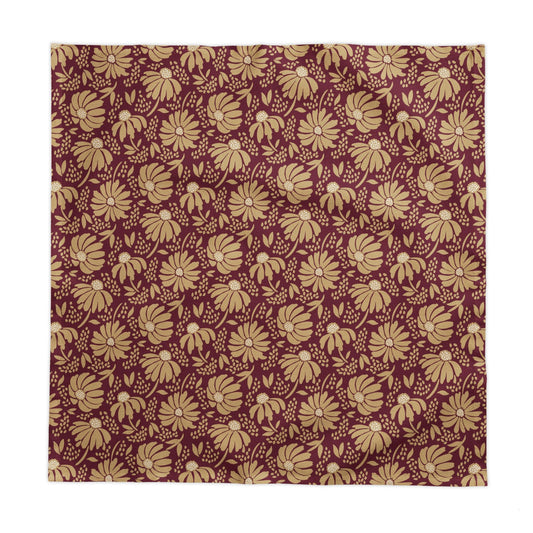 Tablecloth | Maroon & Gold | Bellis