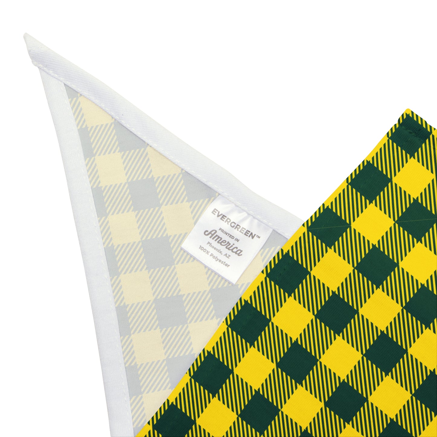 Pet Bandana | Eugene, Oregon | Gingham