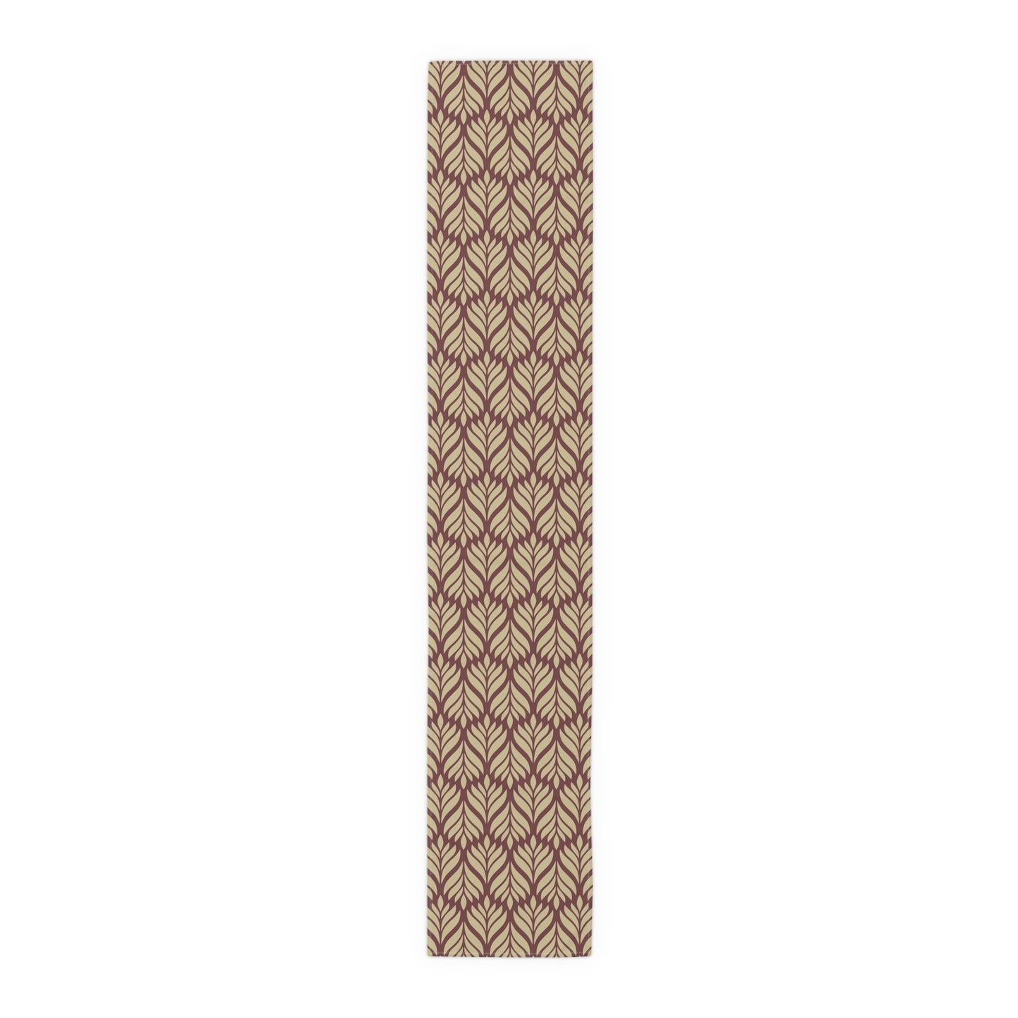 Table Runner | Maroon & Gold | Palm