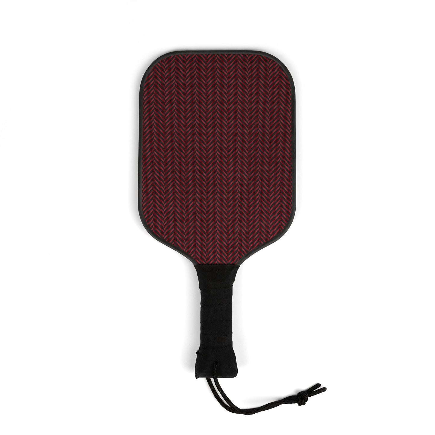 Pickleball Paddle Kit | Red & Black | Herringbone