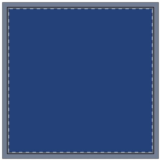 Napkin 4-set | Navy & White | Light (Blue)