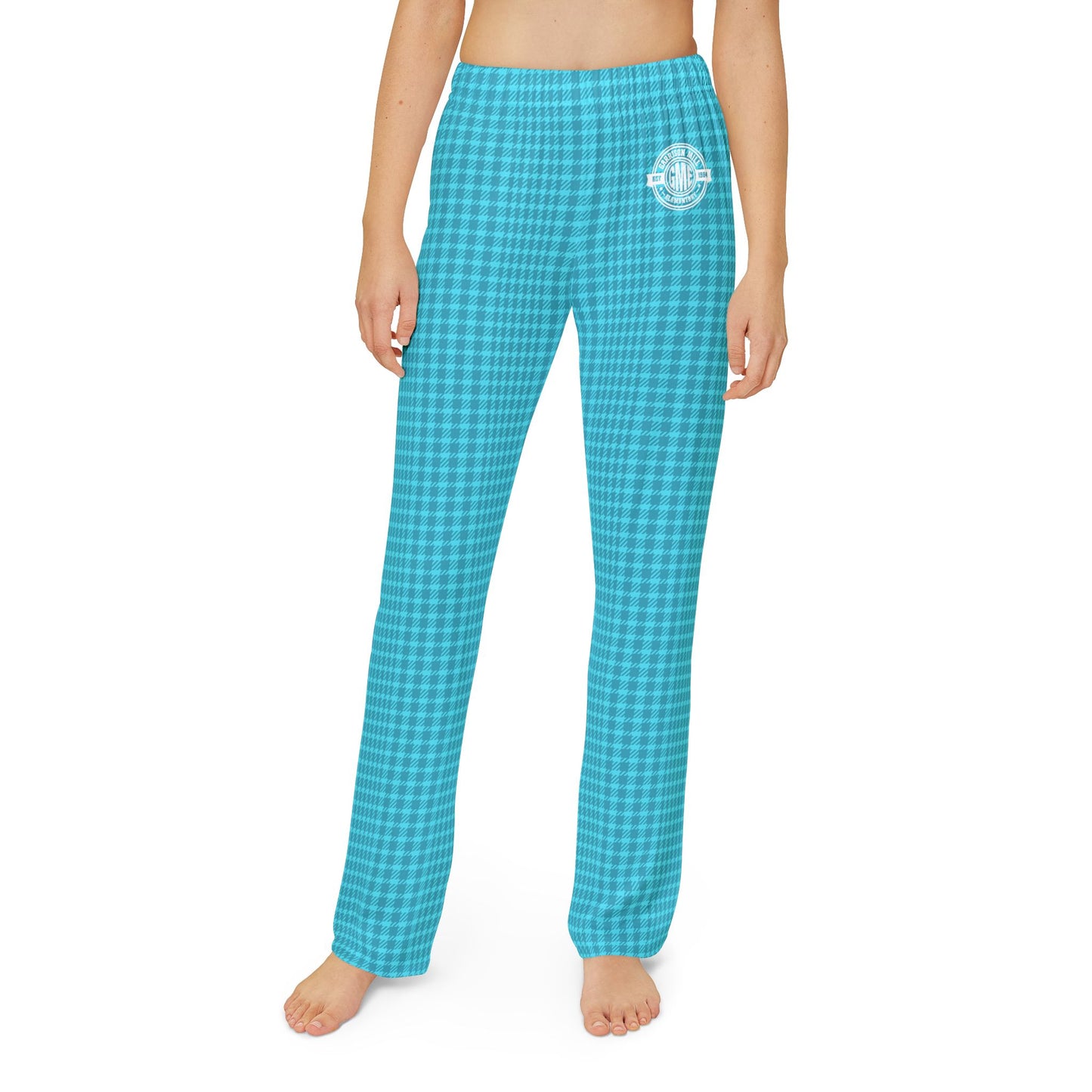 Youth PJ Pants | Greyhounds | Teal Tartan