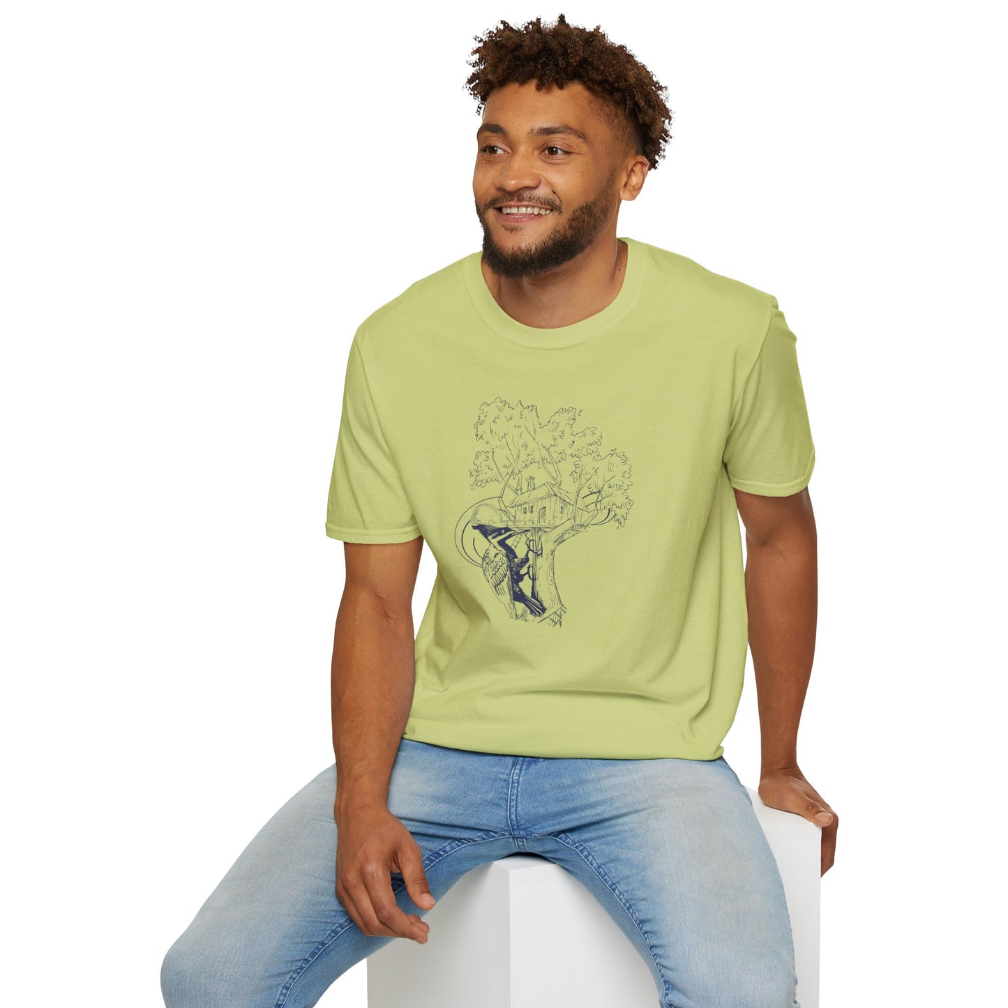 NYP Adult Tee | Woodpecker Construction