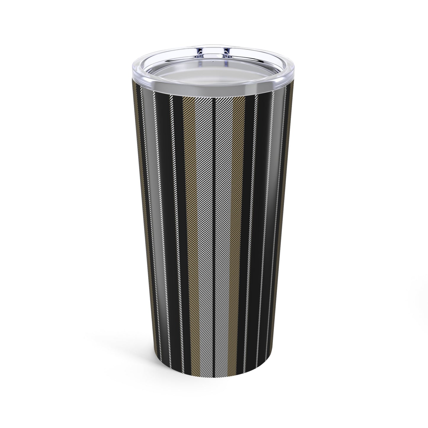 Tumbler | Black & Gold | Stripe