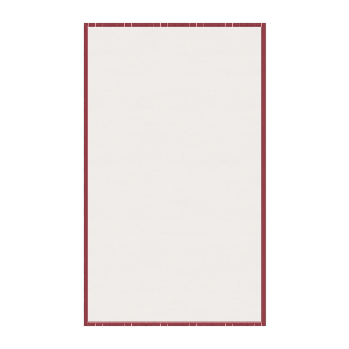 Tea Towels | Maroon & White | Pinstripe