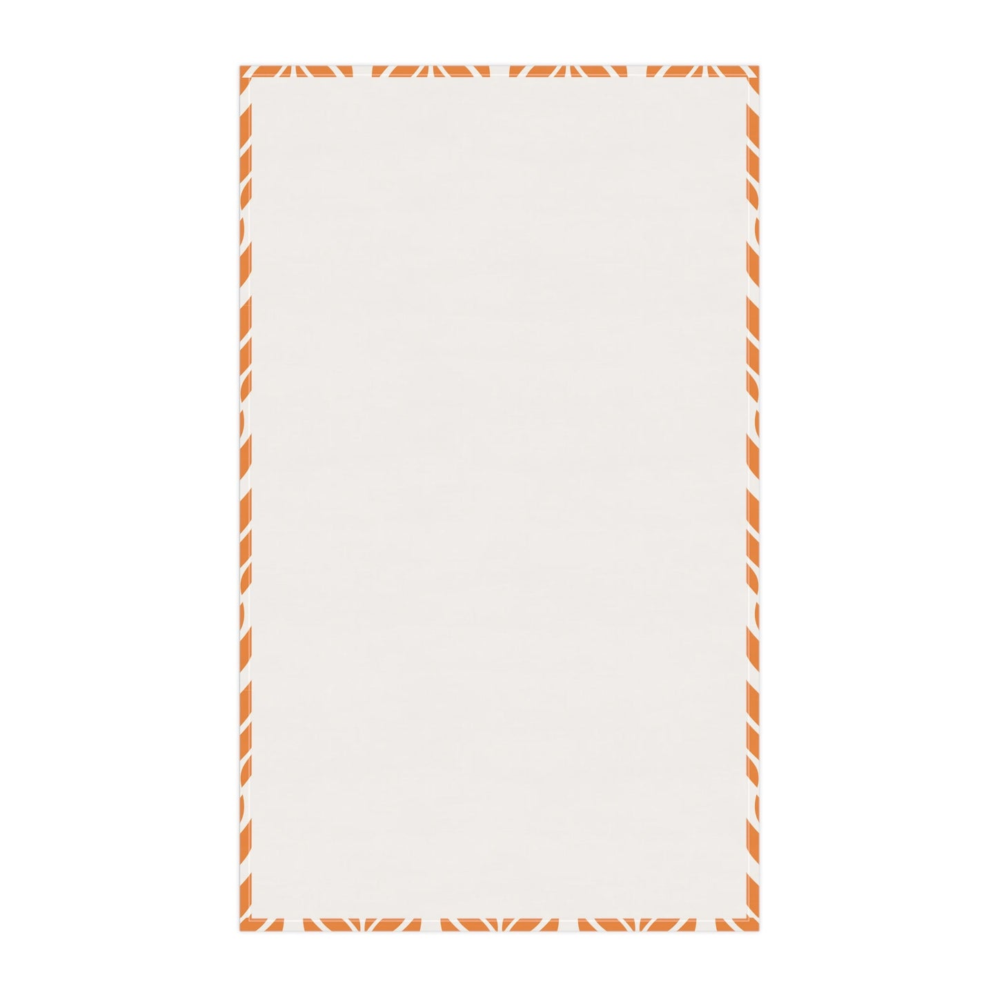 Tea Towel | Orange & White | Palm