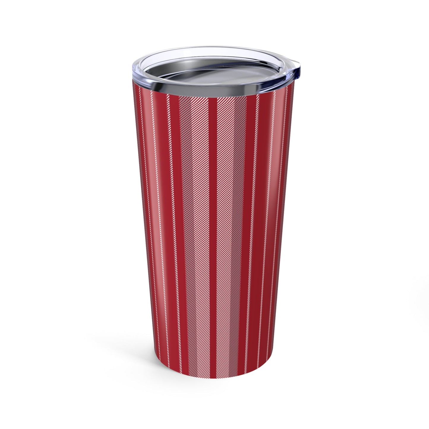 Tumbler | Red & Gray | Stripe