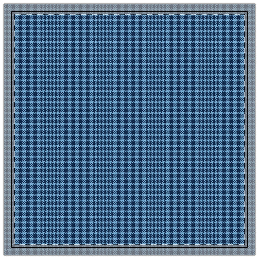 Napkins | Light Blue & White | Tweed