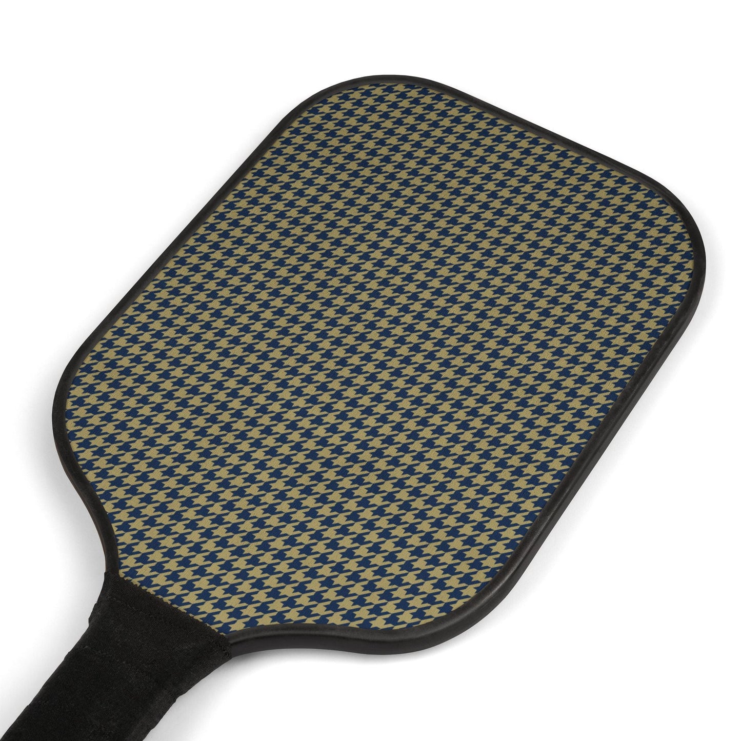 Pickleball Paddle Kit | Blue & Gold | Houndstooth