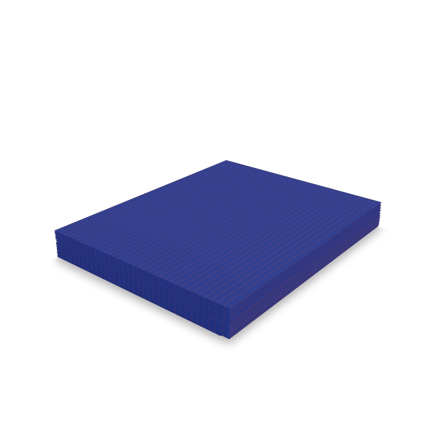 Notecards | Bright Blue & Orange | Pinstripe