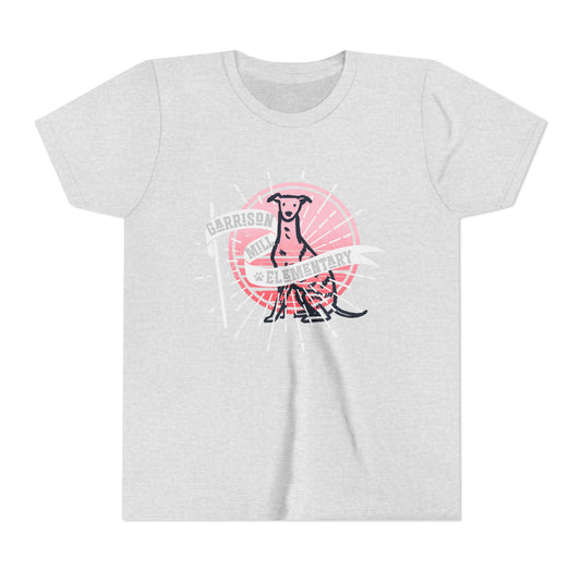 Youth Tee | Greyhounds | Pink Burst