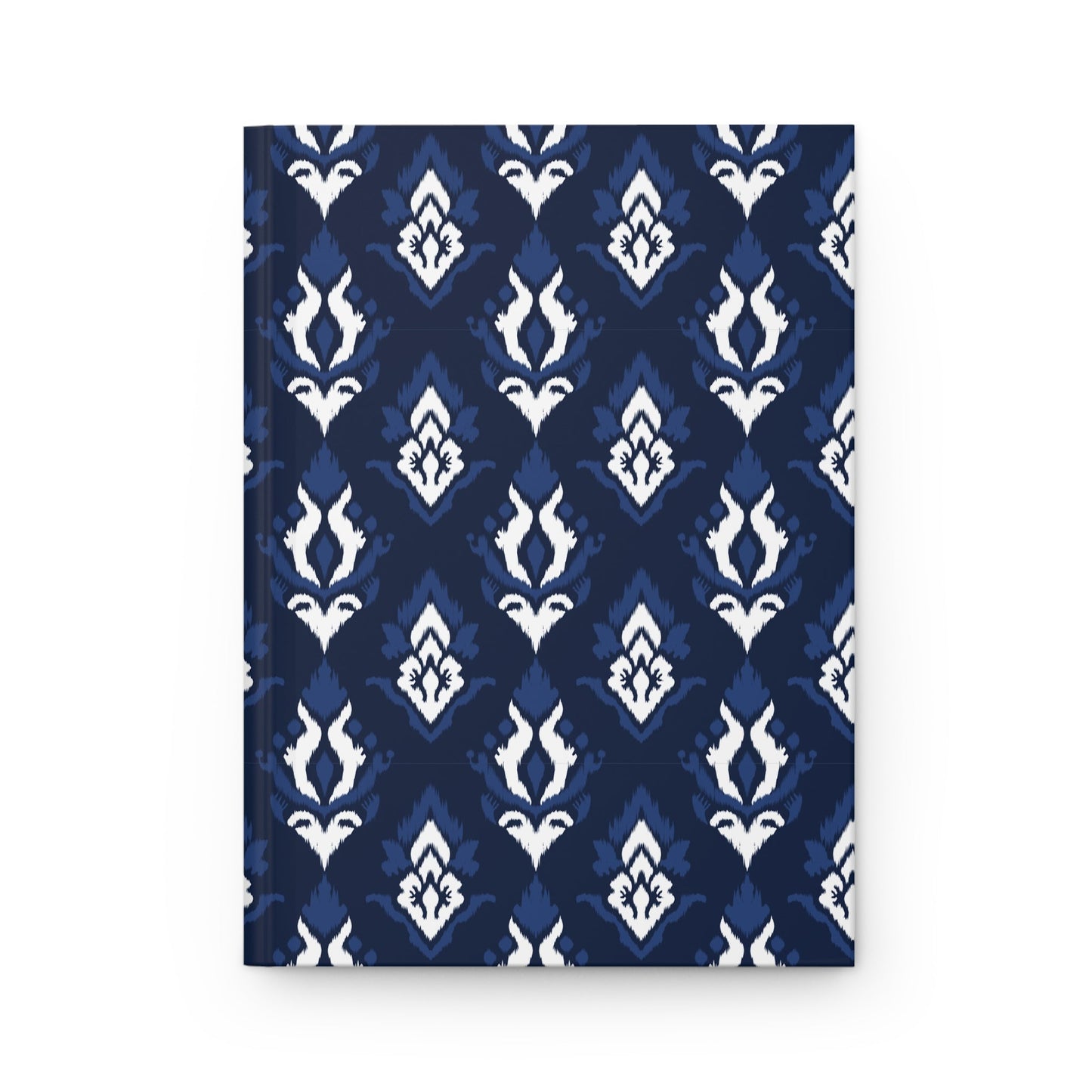 Hardcover Journal | Navy & White | Ikat