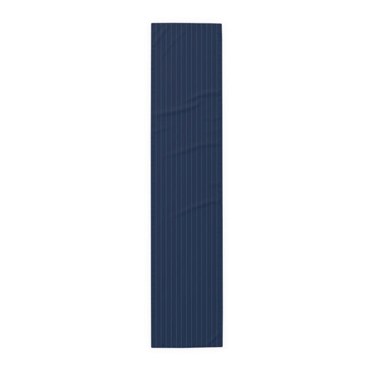 Table Runner | Light Blue & White | Pinstripe