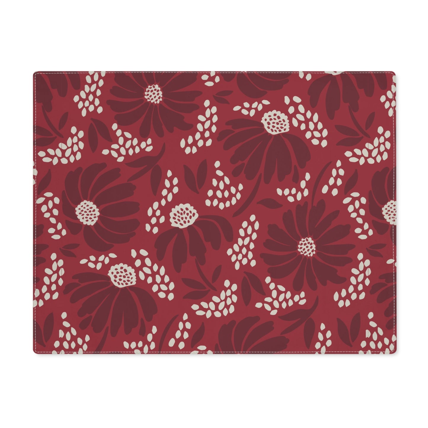 Placemat | Maroon & White | Bellis