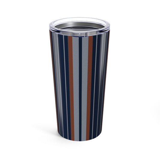 Tumbler | Auburn, Alabama | Stripe