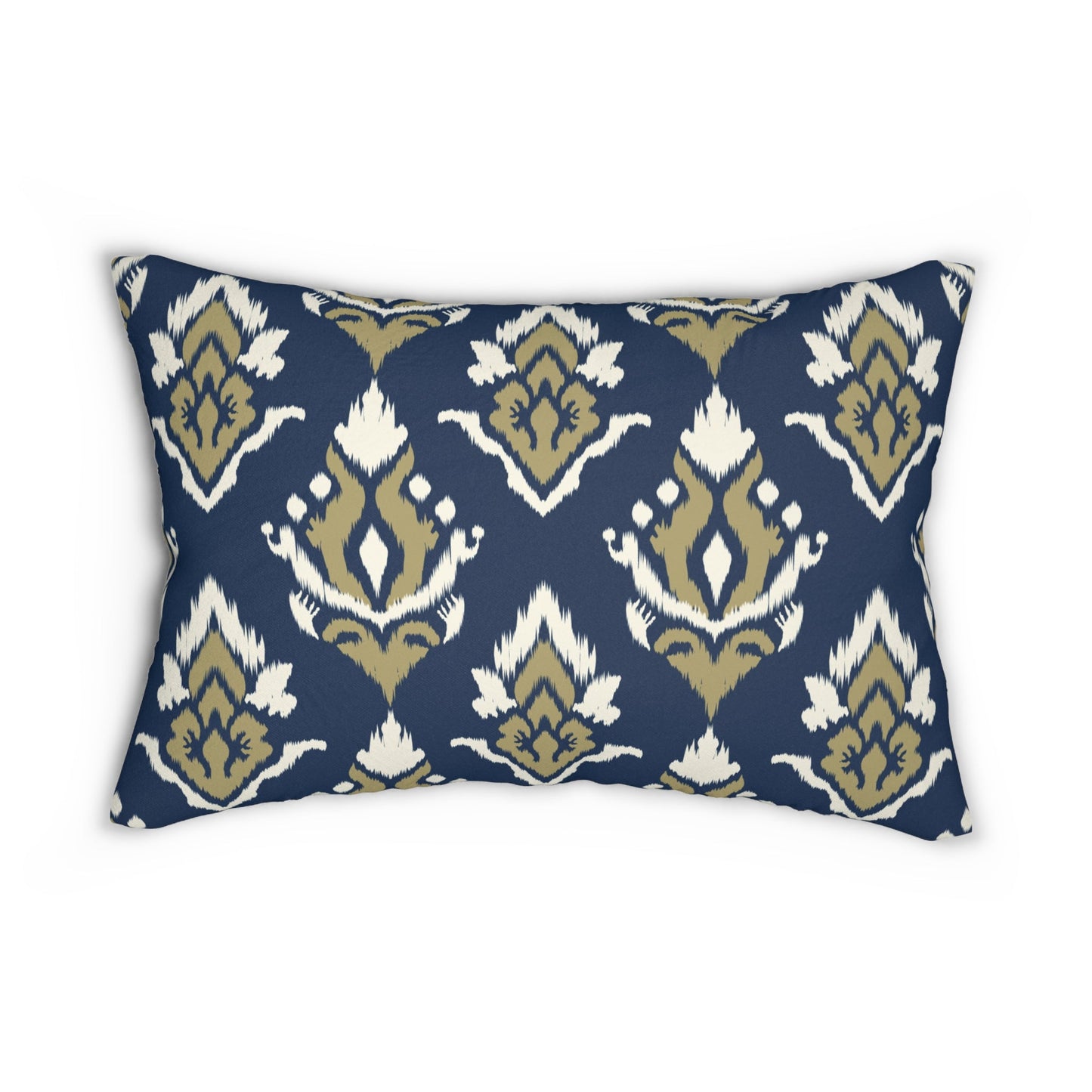 Pillow | Blue & Gold | Ikat