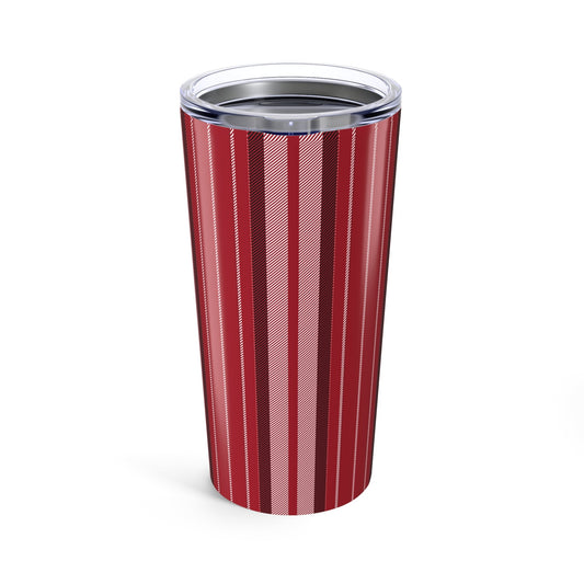 Tumbler | Red & Black | Stripe