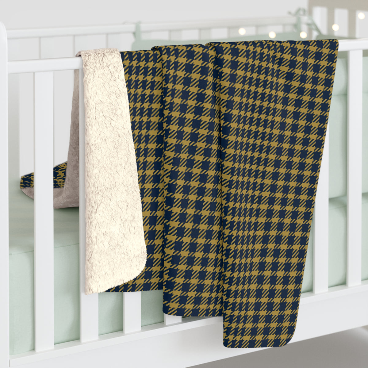Sherpa Blanket | Notre Dame, Indiana | Tweed
