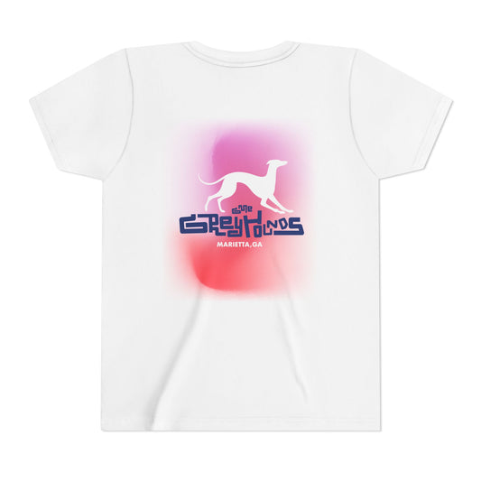 Youth Tee | Greyhounds | Pink Fade