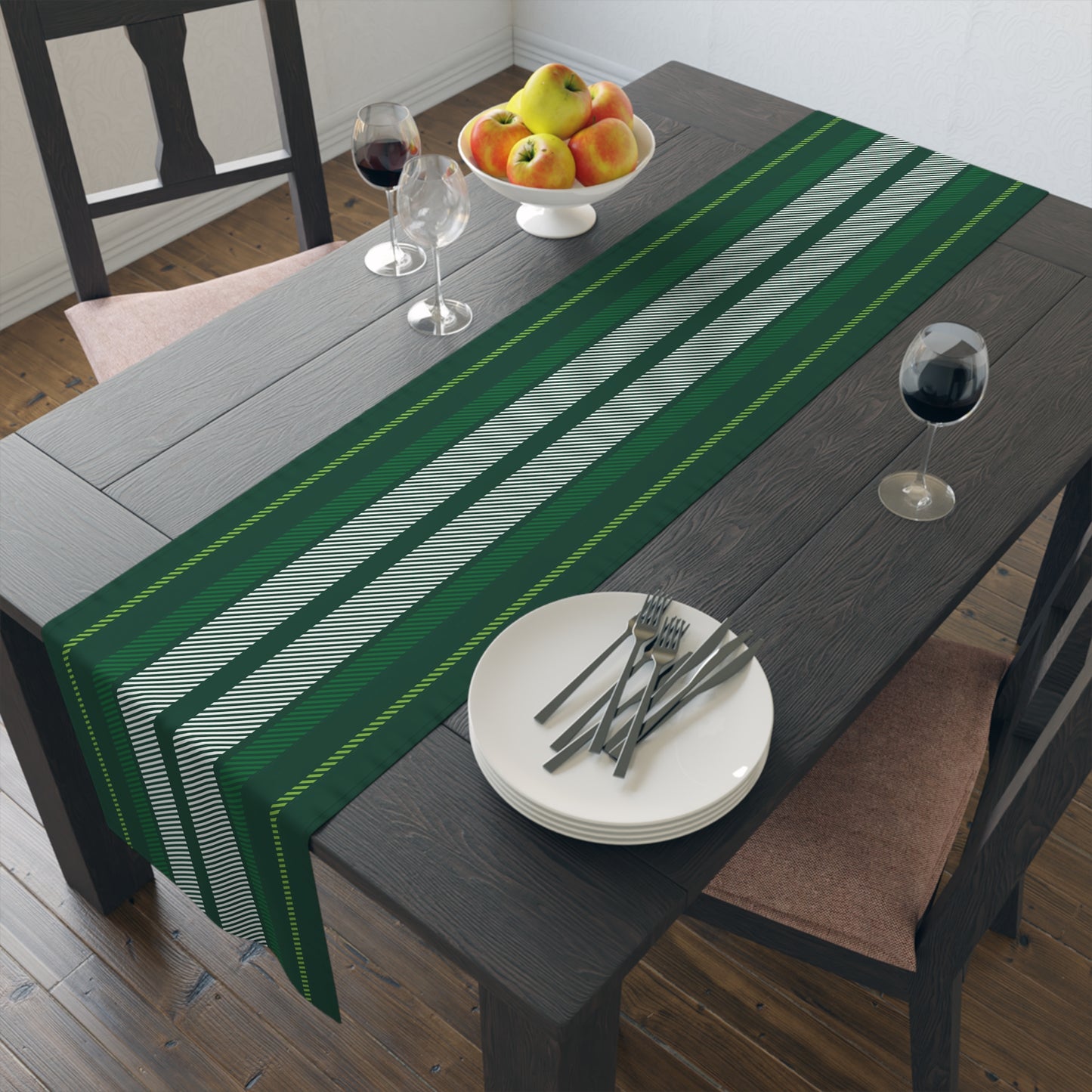 Table Runner | Eugene, Oregon | Stripe