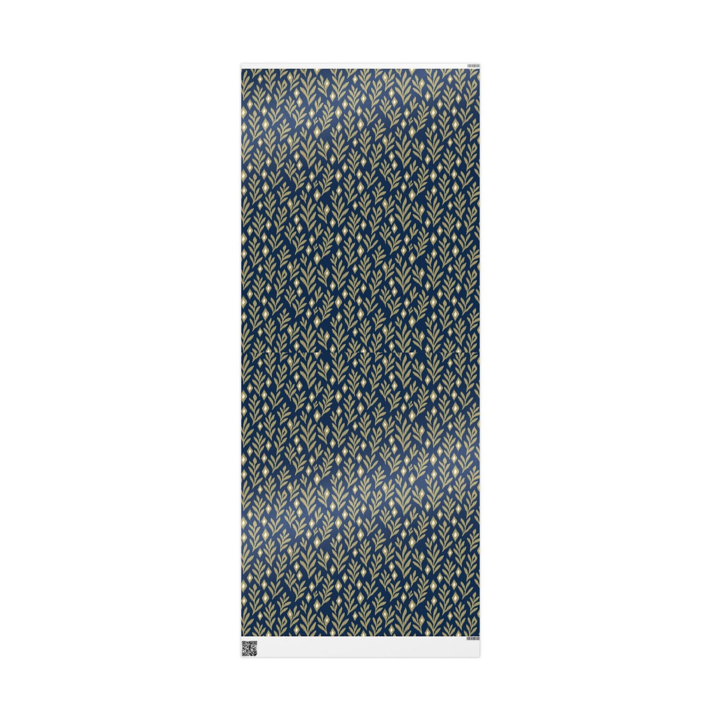 Gift Wrap | Blue & Gold | Laurel