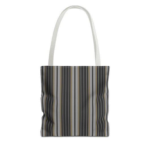 Tote Bags | Black & Gold | Stripe