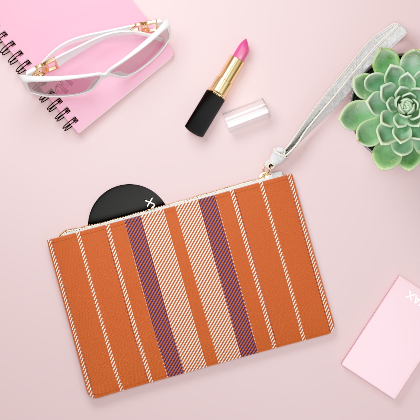 Clutch Bag | Clemson, South Carolina | Stripe