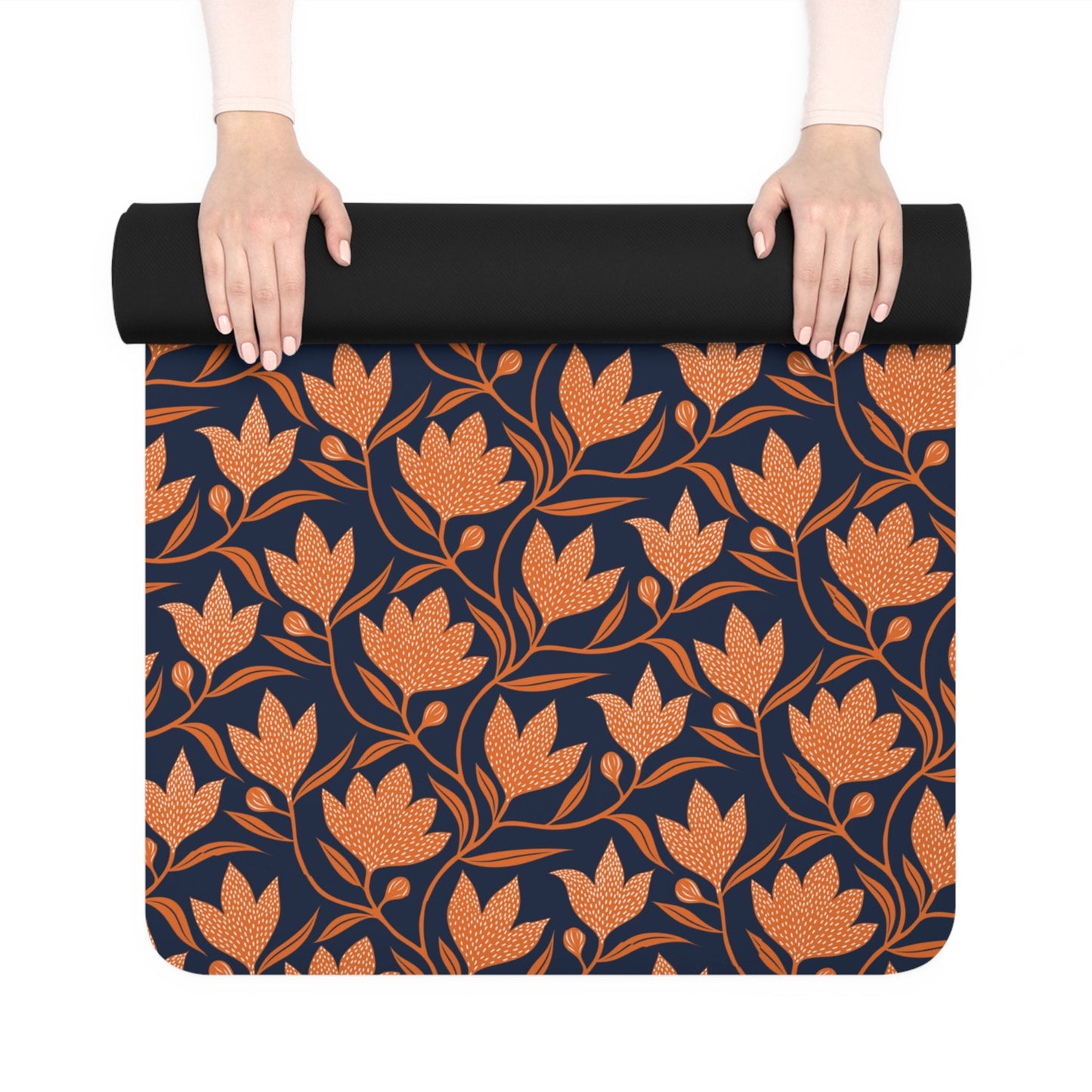 Yoga Mat | Orange & Blue | Magnolia