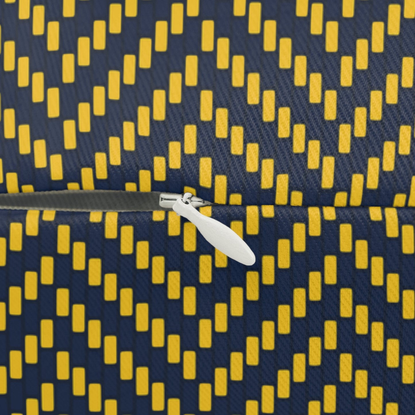 Pillow | Yellow & Blue | Herringbone