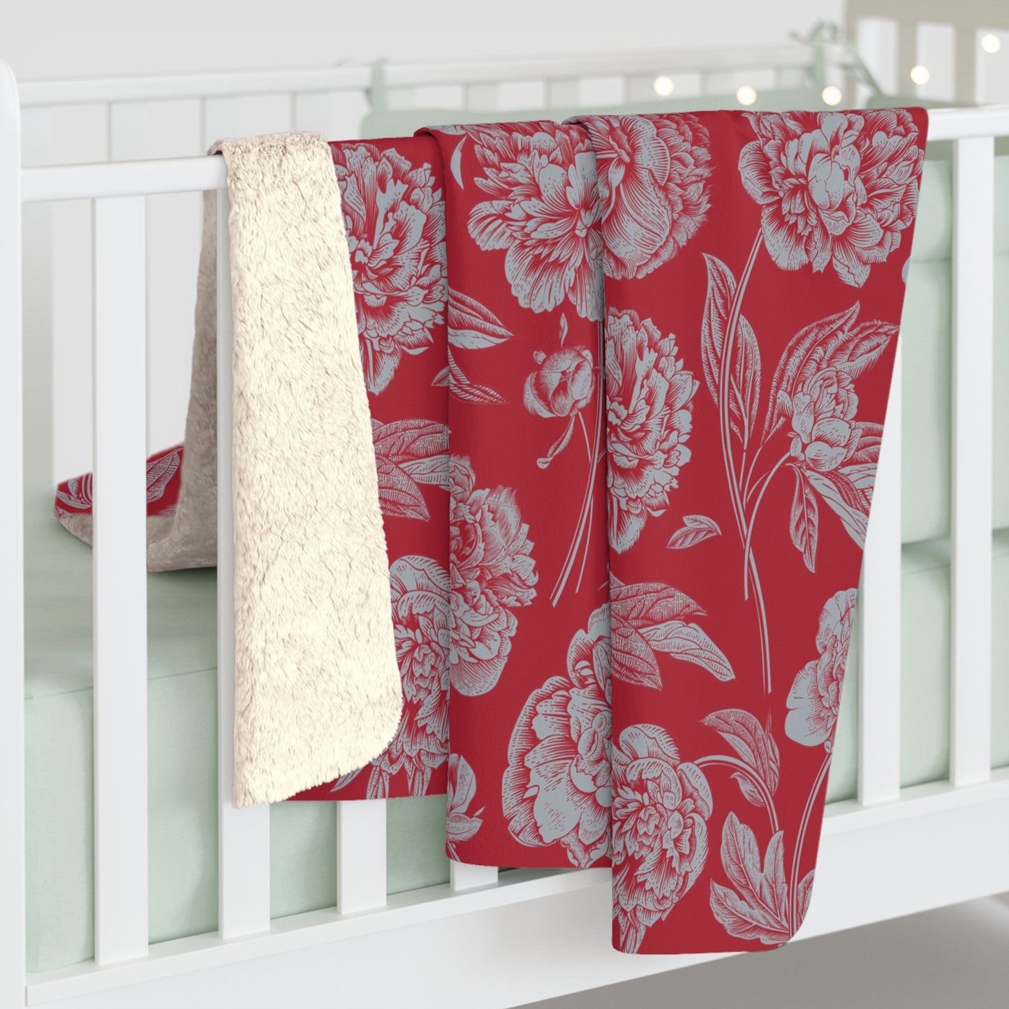 Sherpa Blanket | Columbus, Ohio | Peony