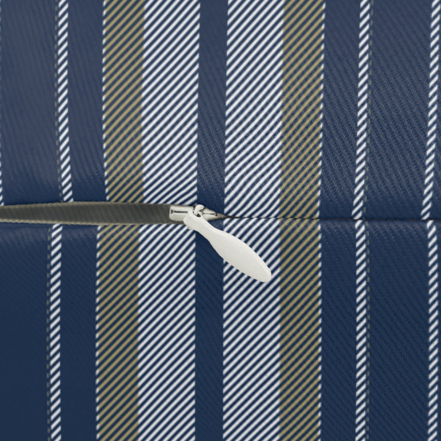 Pillow | Blue & Gold | Stripe