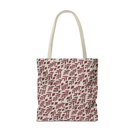 Tote Bag | Maroon & White | Laurel