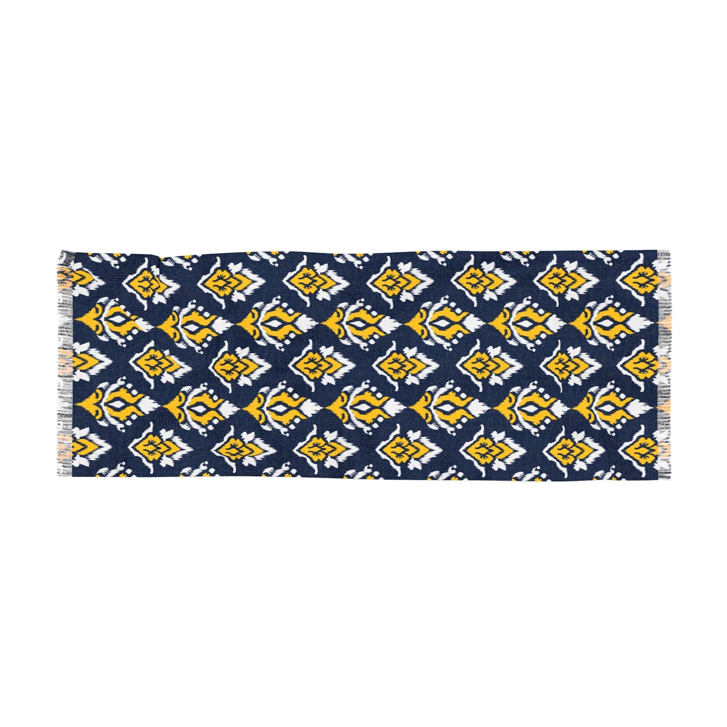 Scarf | Yellow & Blue | Ikat