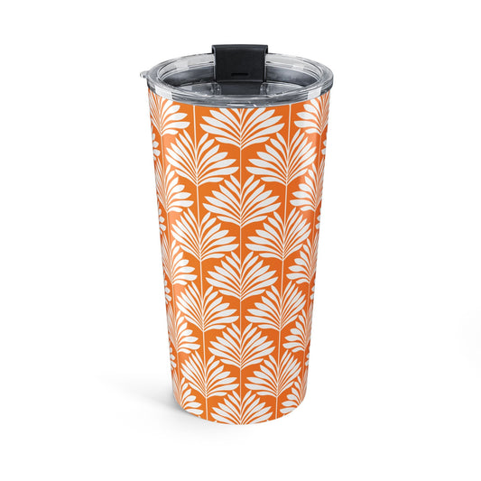 Tumbler | Orange & White | Deco
