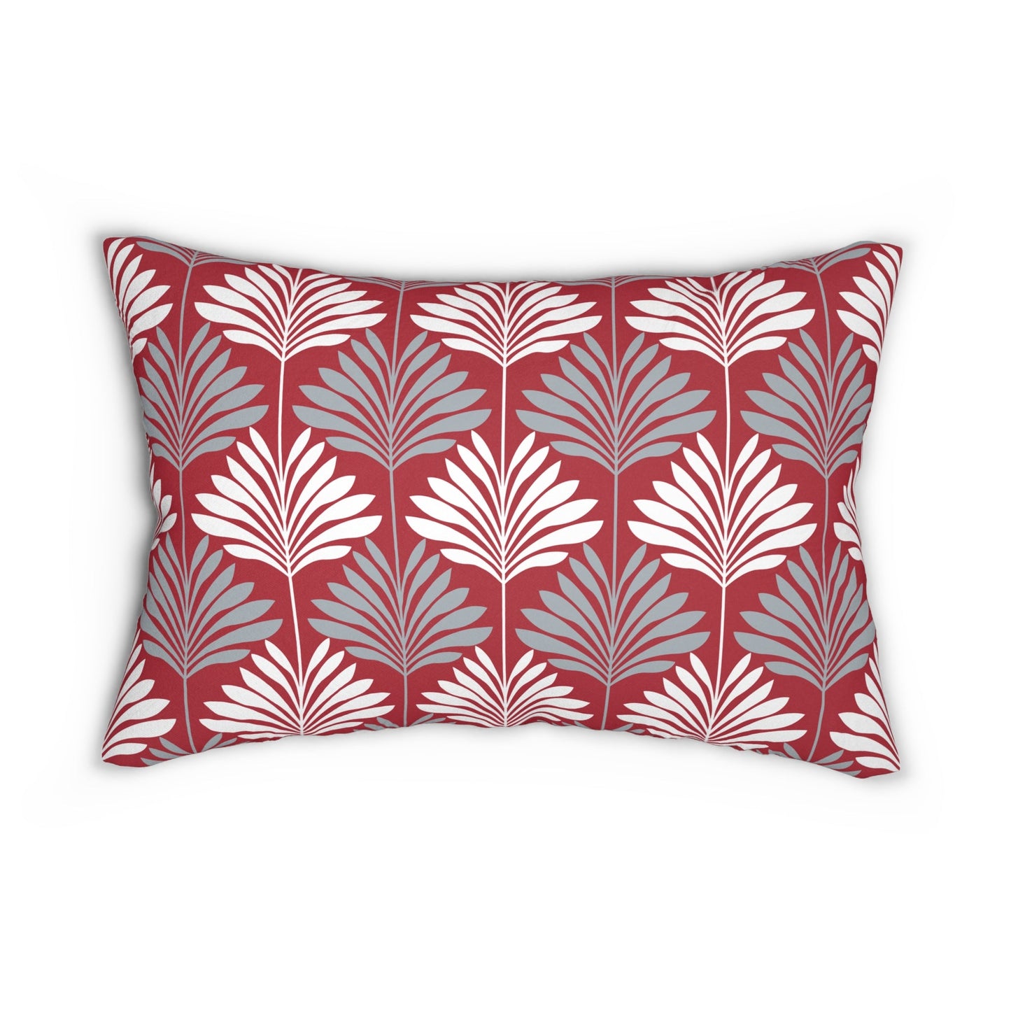 Pillow | Red & Gray | Deco