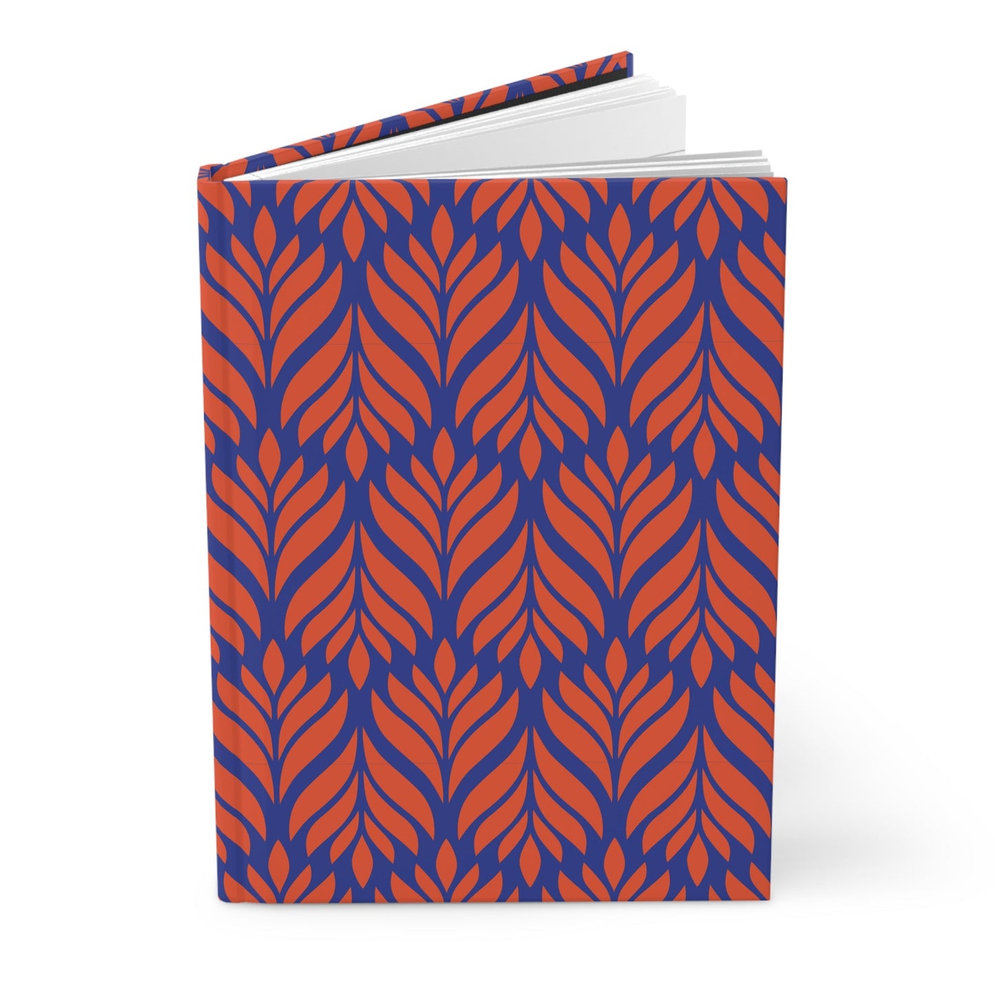Hardcover Journal | Bright Blue & Orange | Palm