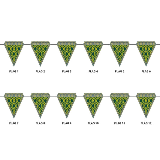 Flag Garland | Eugene, Oregon | Ogee