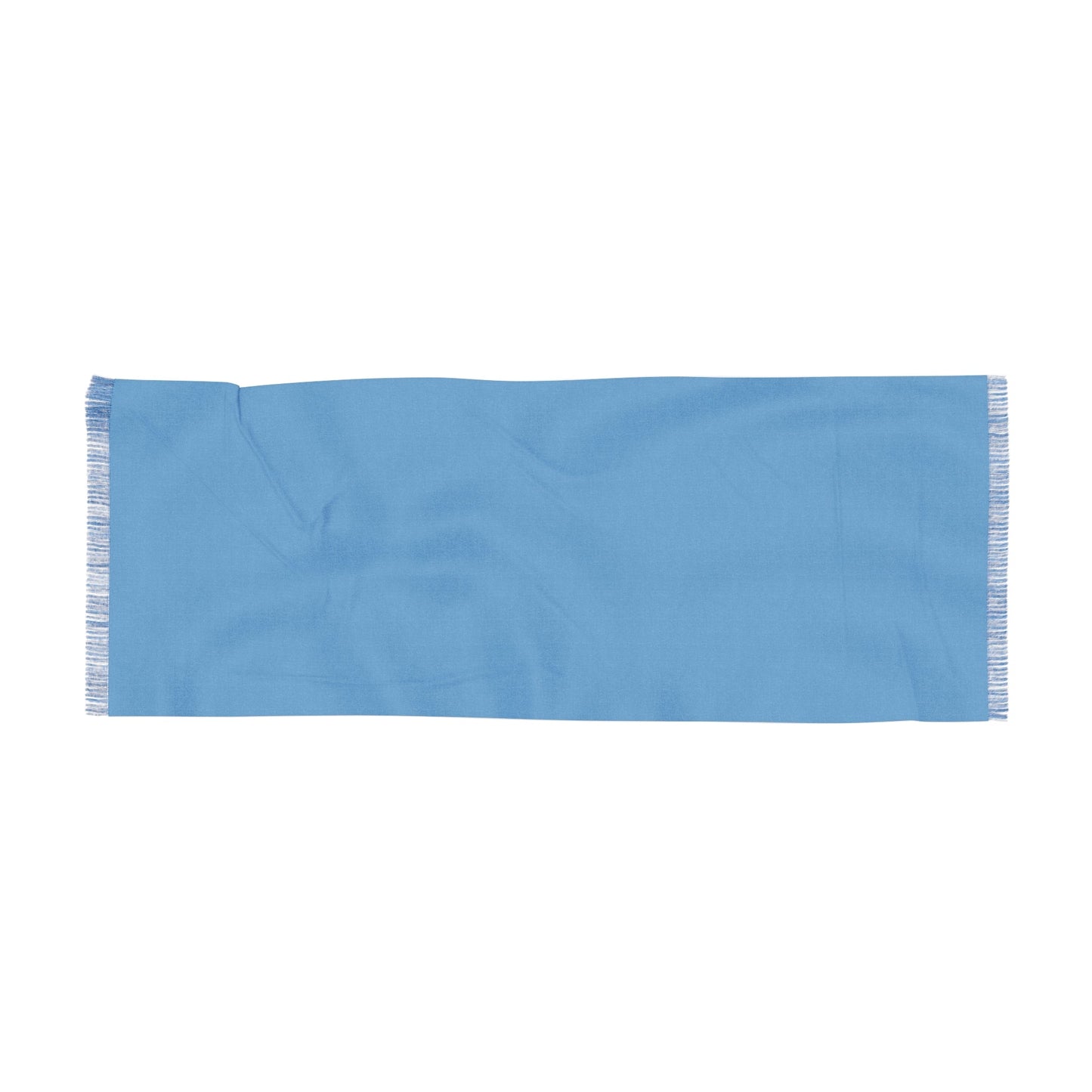 Scarf | Light Blue & White | Light