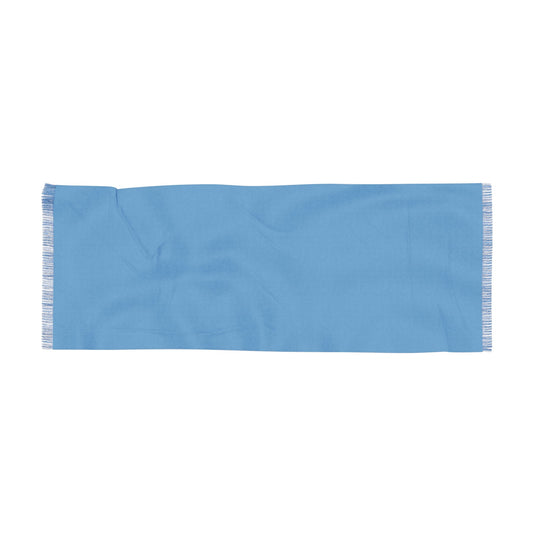 Scarf | Light Blue & White | Light