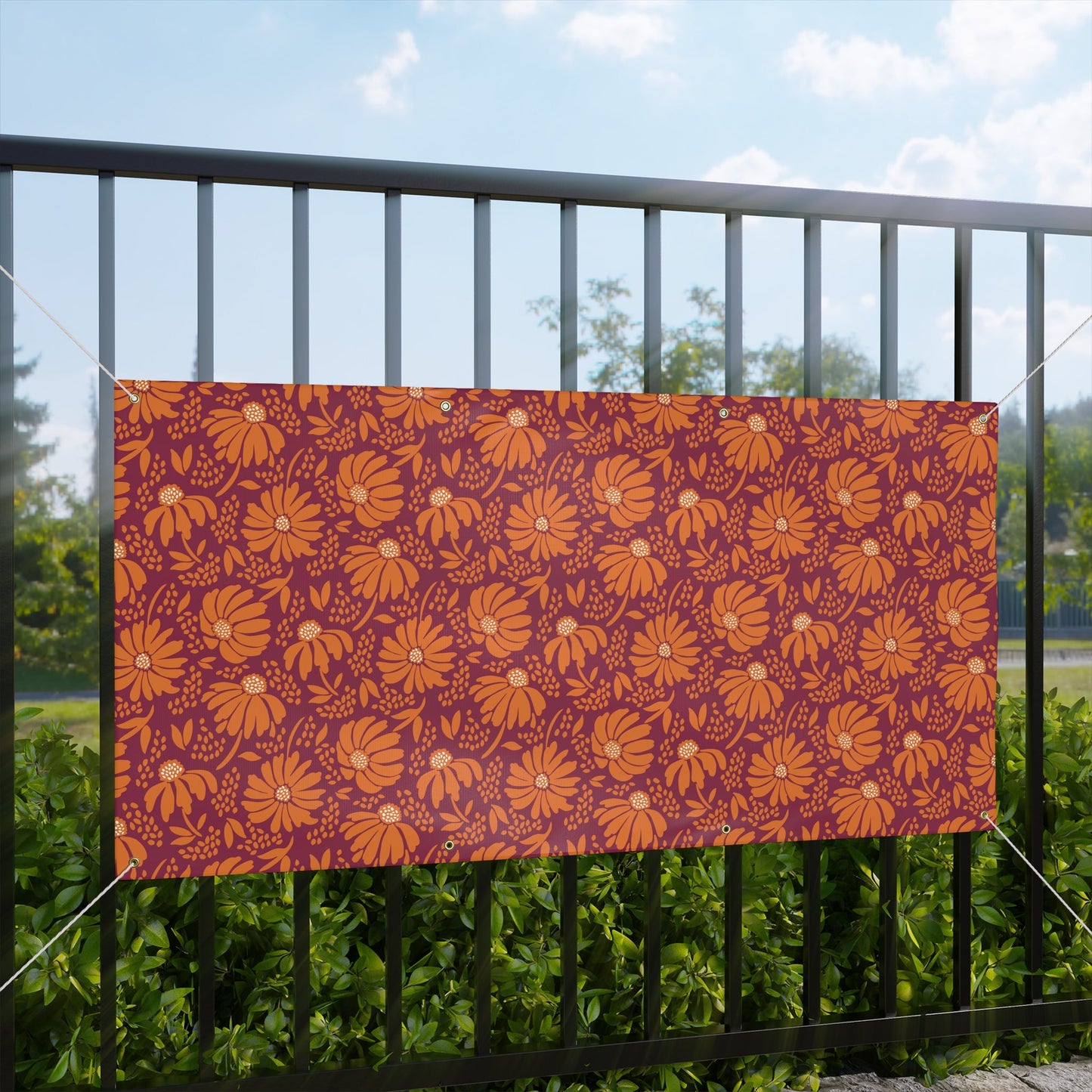 Banner | Maroon & Orange | Bellis