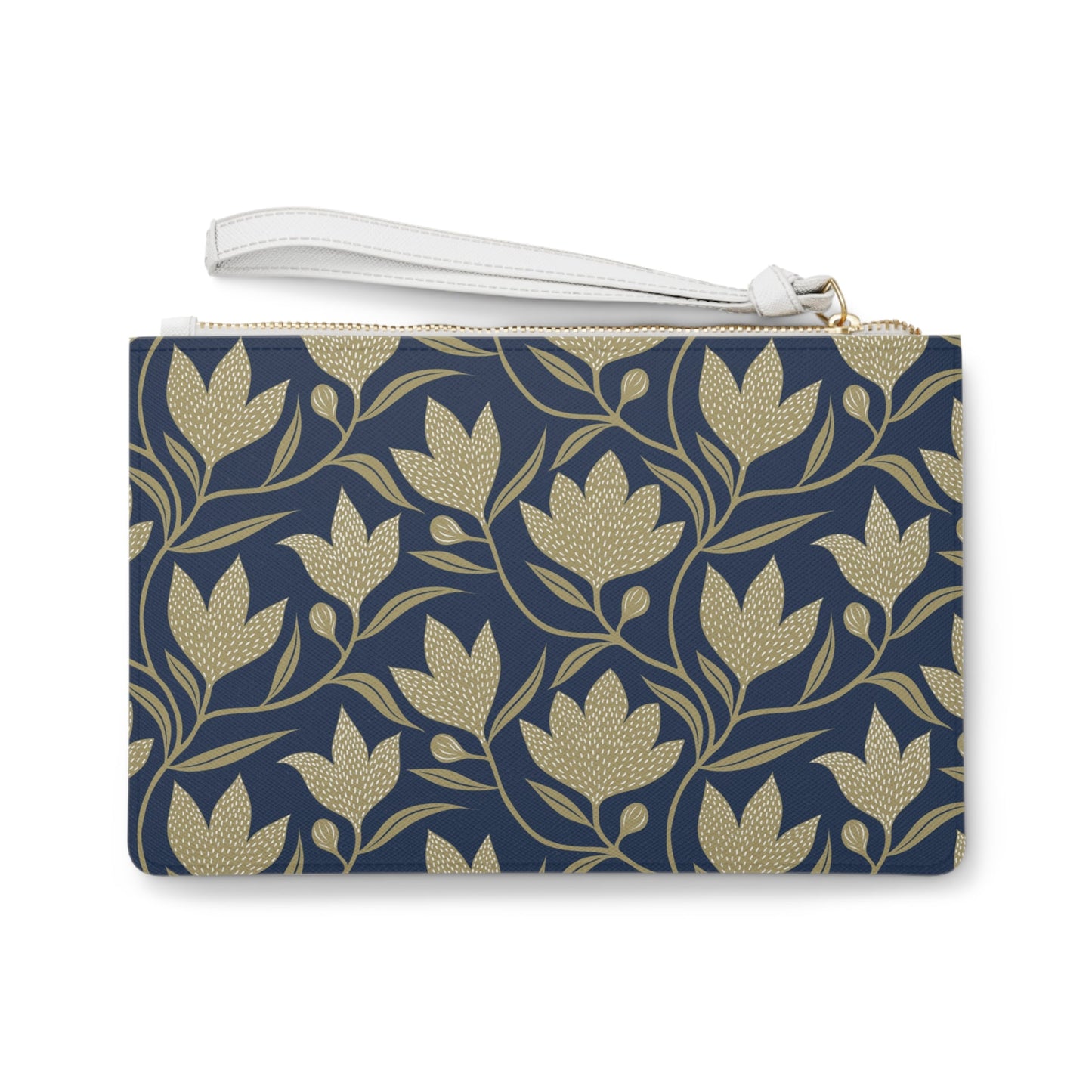 Clutch Bag | Gold & Blue | Magnolia